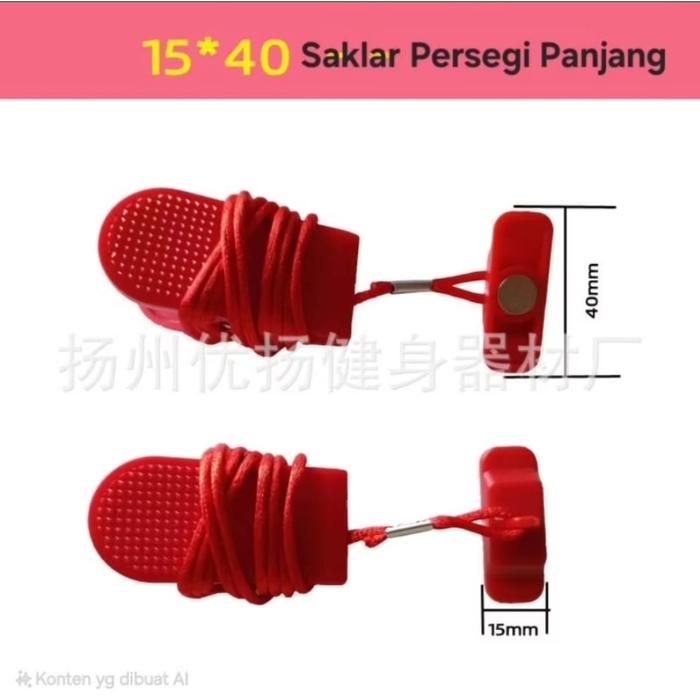 Safety Key Treadmill Magnet Universal Fitness Model Terlengkap / Kunci - Kecil