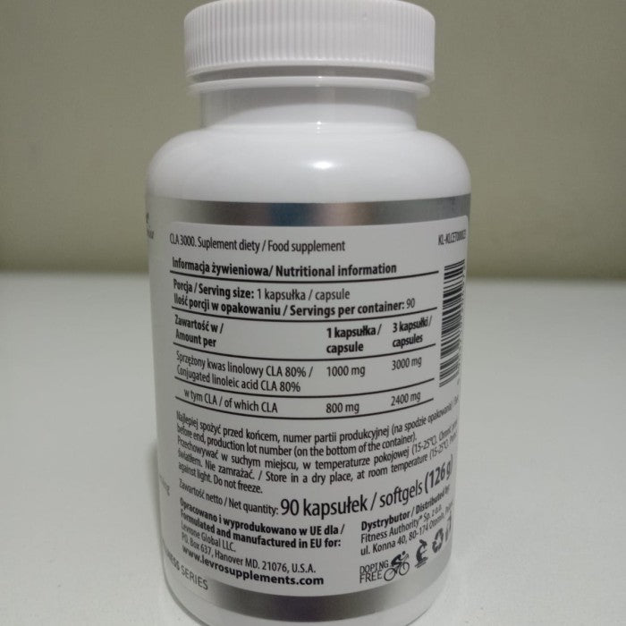 Kevin Levrone CLA 3000 ISI 90 Softgels