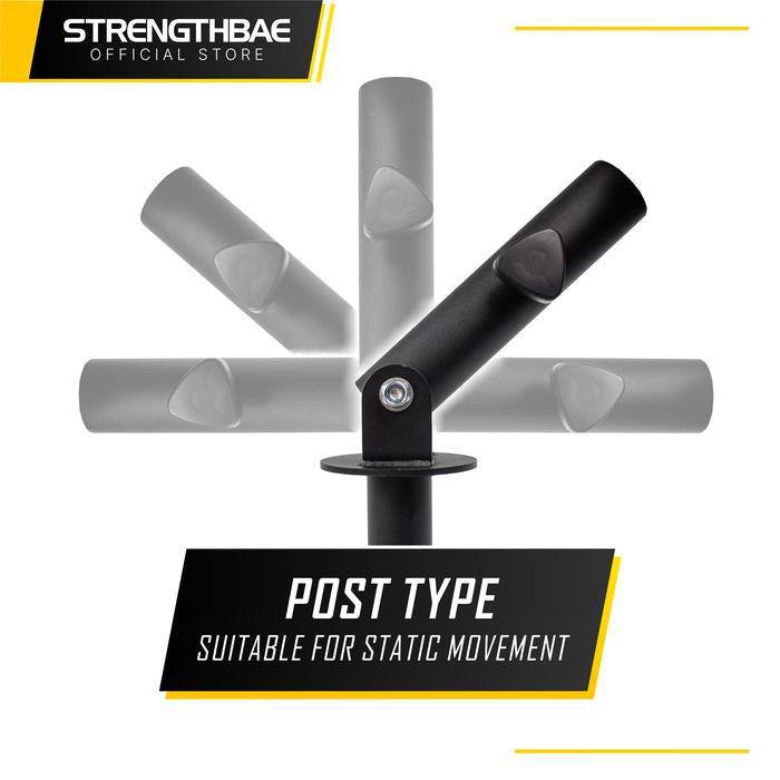 Landmine Post / Ball STRENGTHBAE Landmine Attachment T-Bar T Bar Row Land Mine Gym Fitness - Landmine Ball