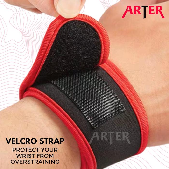 ARTER Gym Gloves Sarung Tangan Fitness Weight Lifting with Wrist Strap - M