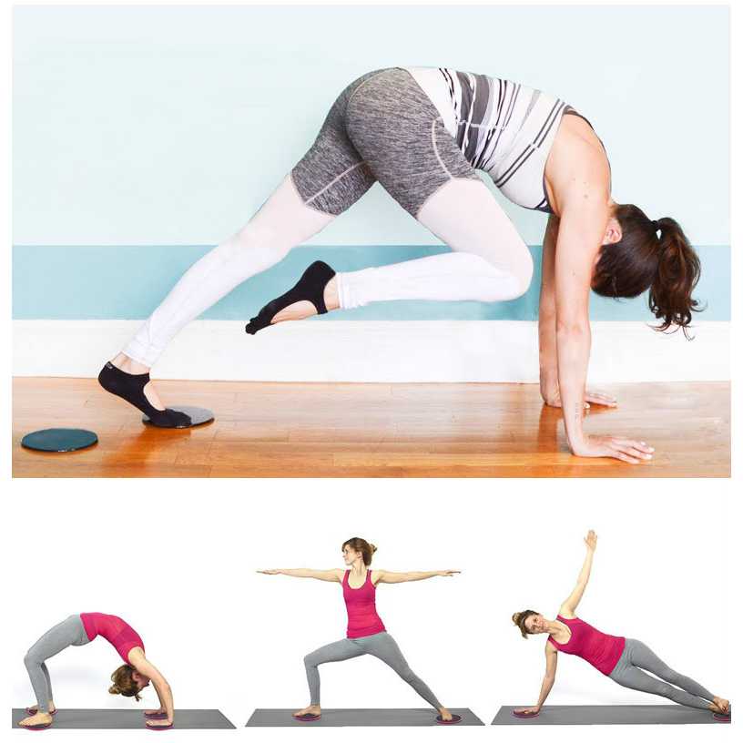 DEDOMON Gliding Discs Yoga Gym Fitness Equipment - G1