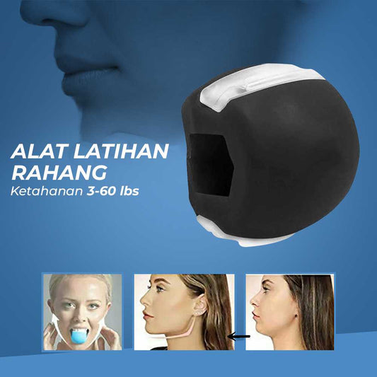Define Alat Latihan Rahang Jaw Exercise Silicone Training Ball 3-60lbs - MBQ-001