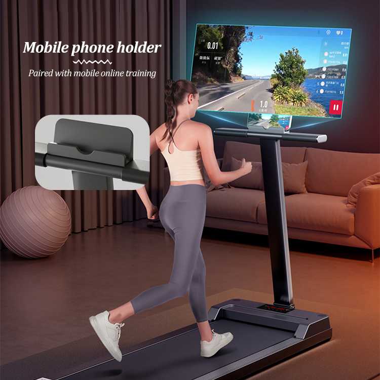 DERICSSON Walking Pad Alat Fitness Gym Silent Treadmill 2.0 HP - 490