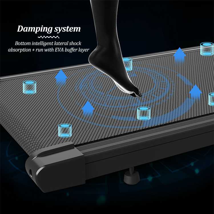 DERICSSON Walking Pad Alat Fitness Gym Silent Treadmill 2.0 HP - 490