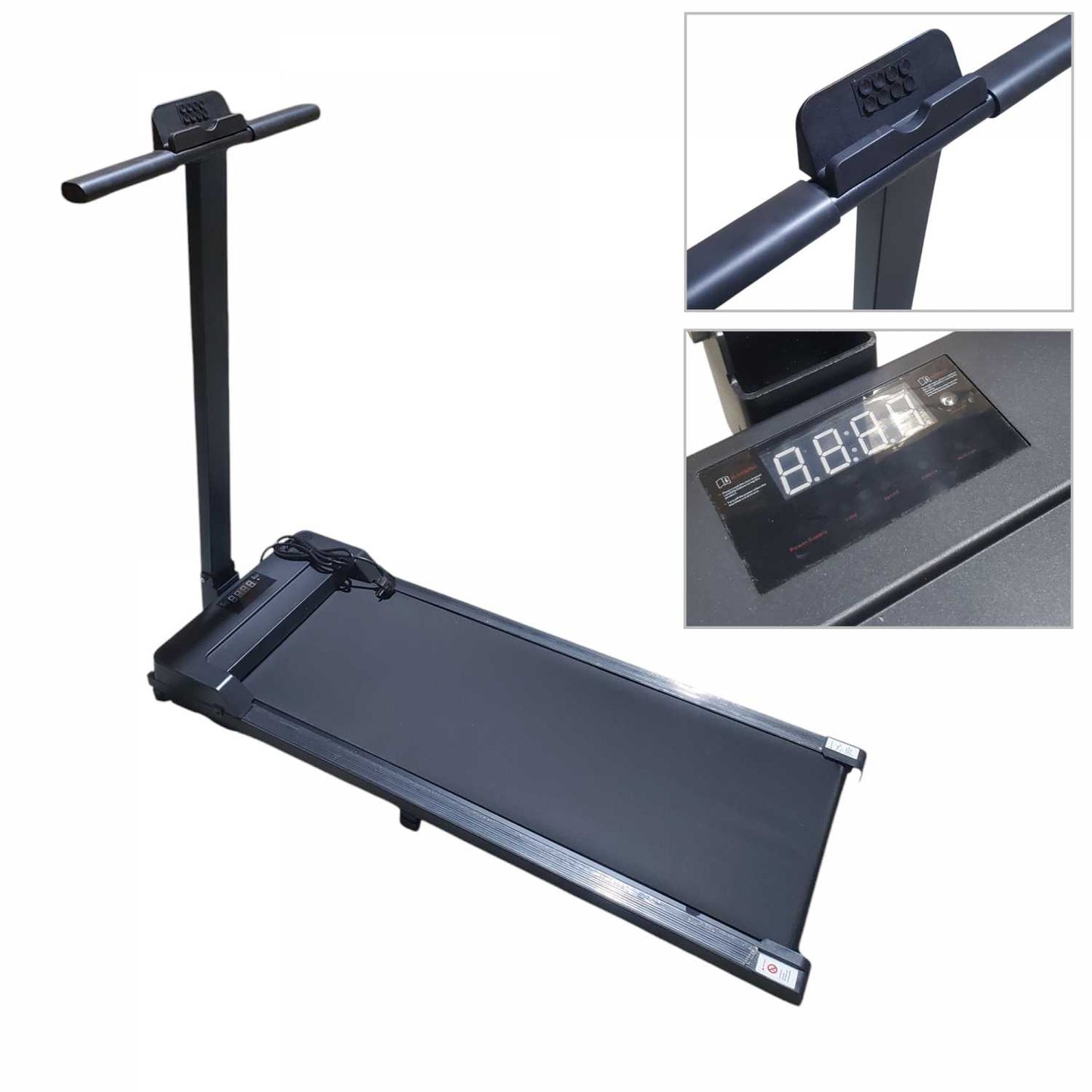 DERICSSON Walking Pad Alat Fitness Gym Silent Treadmill 2.0 HP - 490