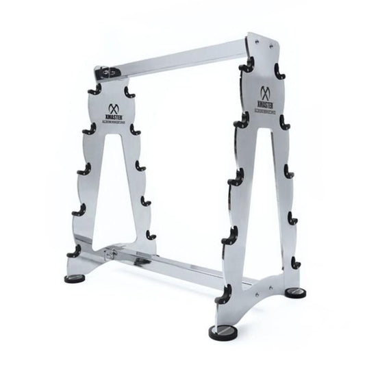 XMASTER Chromed Steel Fixed Straight Curl Barbell Storage Rack Latihan Powerlifting Bodybuilder - Storage Rack - Storage Rack