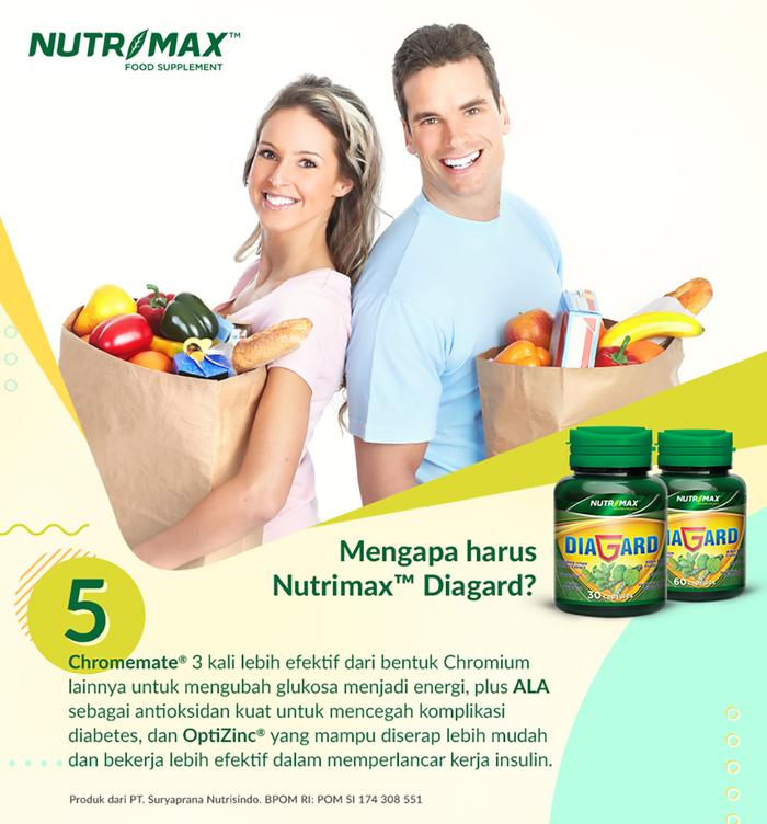 Nutrimax Diagard  Antioksidan Isi 30 Naturecaps Membantu Memelihara Kesehatan