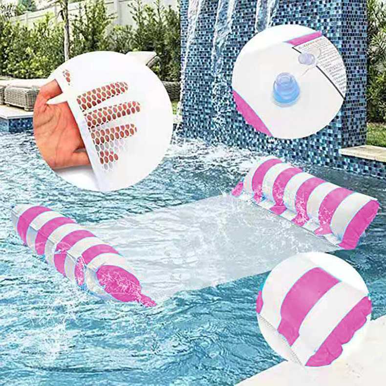 Doffy Pelampung Renang Floating Hammock Inflatable Water Bed - FDJ21