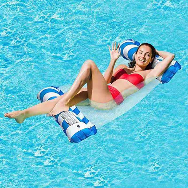 Doffy Pelampung Renang Floating Hammock Inflatable Water Bed - FDJ21