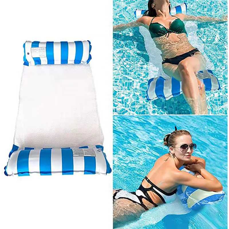Doffy Pelampung Renang Floating Hammock Inflatable Water Bed - FDJ21