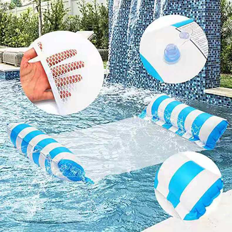 Doffy Pelampung Renang Floating Hammock Inflatable Water Bed - FDJ21