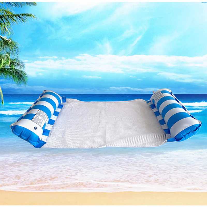 Doffy Pelampung Renang Floating Hammock Inflatable Water Bed - FDJ21
