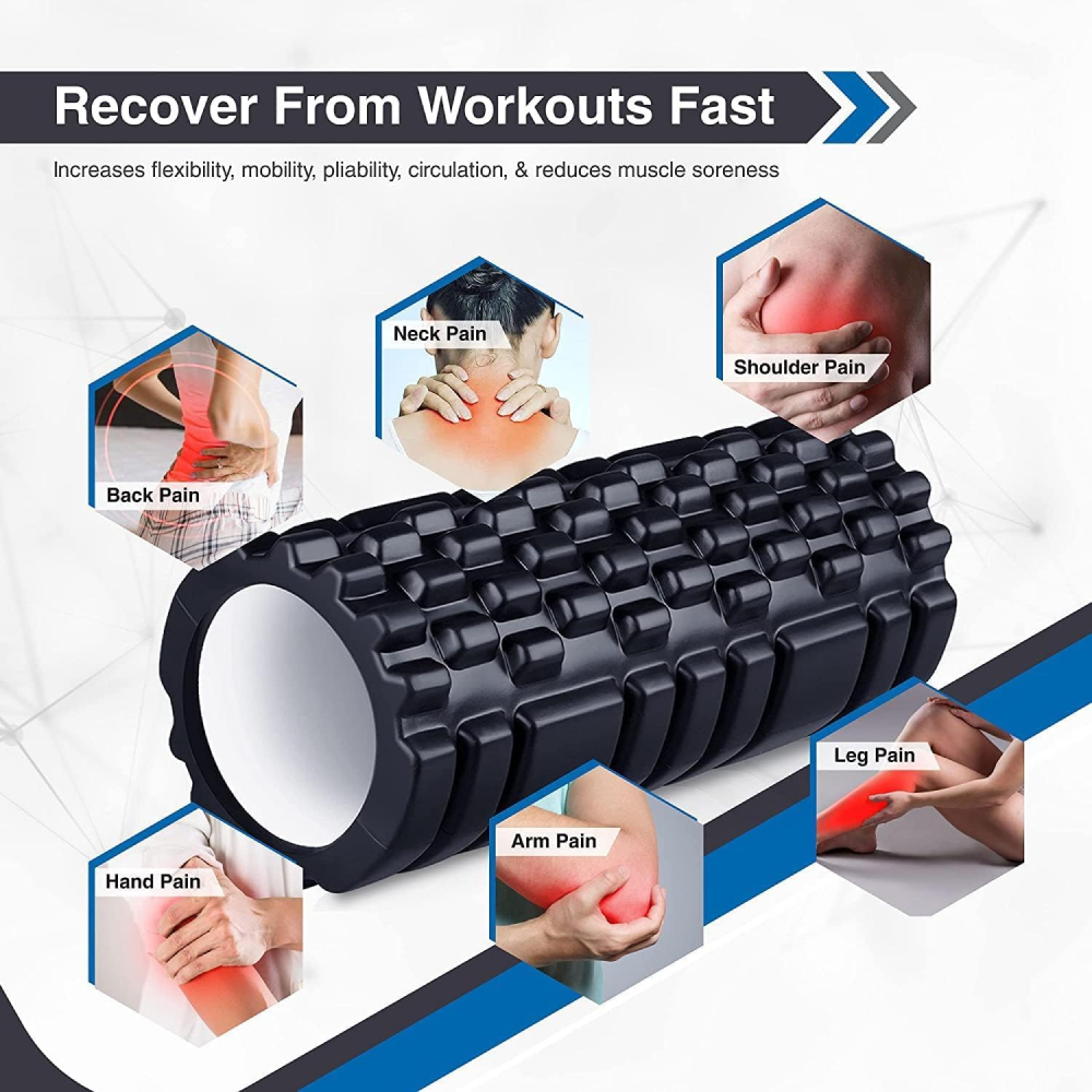 DR.XIE Rumble Roller Foam Yoga Massage Hollow Column EVA 25.5cm - DX219