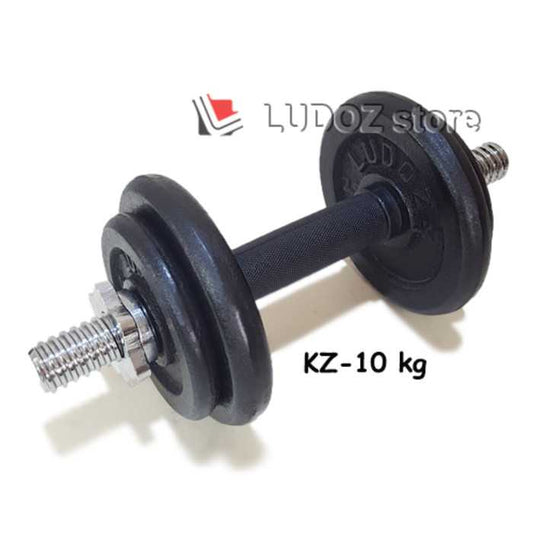 Dumbell Set KZ 10kg Stick KETTLER dengan Plat beban LUDOZ dumbbell