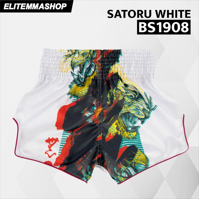 FAIRTEX Slim Cut Muay Thai Boxing Celana Muay Thai Pria Celana Muaythai Boxing Thai Boxing - BS1713, XL