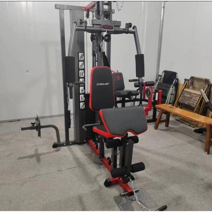 Alat Fitness Multi Gym HG 807 Plus Leg Press Fitnes Multigym Home Olahraga Besar Otot