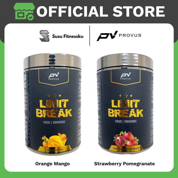 Provus Limit Break Pre-Workout 450gr - STRAWBERRYPOME, HANDUK