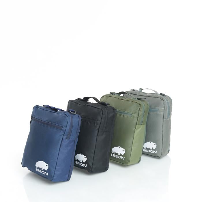 Bison 2in1 Sling to Duffelbag - Pouch Expand - Hitam