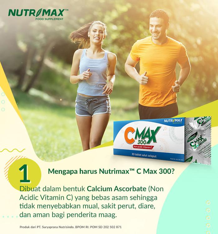 Nutrimax C Max 300 Vitamin C 300 mg Strip (3 Strip @ 10 Tablet) - 3 STRIP