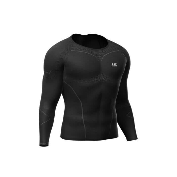 LP SUPPORT AIR COMPRESSION LONG SLEEVE TOP MEN LP-ARM2401Z - SB-BL, S