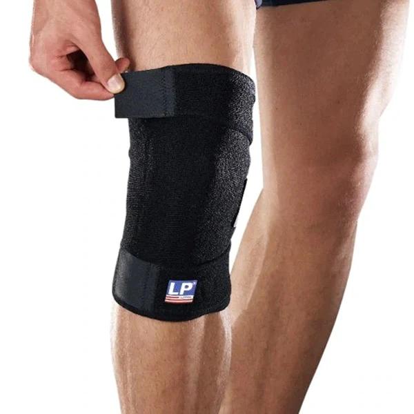 LP SUPPORT CLOSED PATELLA KNEE LP-756CN - Black