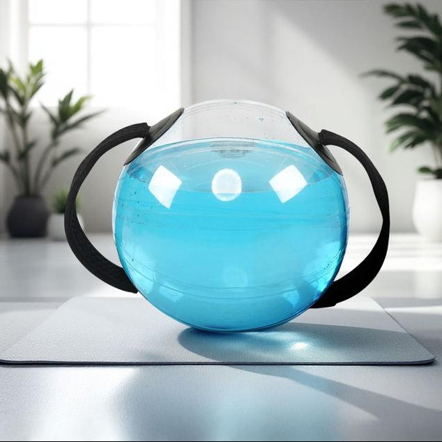 Kinetic 15 kg Aqua Power Ball Barbel Alat Fitness Alat Gym Peralatan Angkat Beban - 15 kg