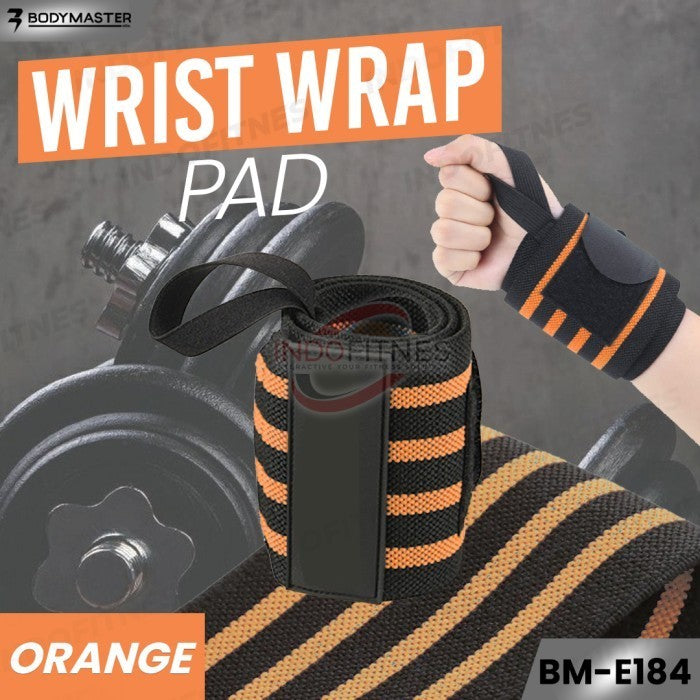 BODYMASTER Wrist Wrap Pad BM-E184 - Pergelangan Tangan gym fitness - Biru