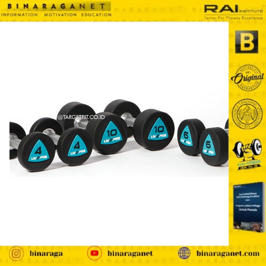 LIVEPRO SET URETHANE DUMBBELL LP8002