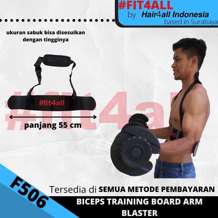 F506 BICEPS TRAINING BOARD ARM BLASTER - Hitam