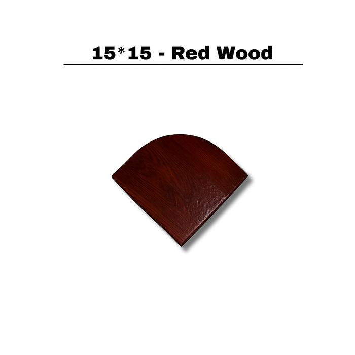 XMASTER Lantai Karet Gym Coklat - Peredam Suara & Anti Bau | Solid EPDM & SDR Granules | Tahan Benturan & Aus | Alas Karet Fitness untuk Home Gym & Studio - 100x100 Dark Wood