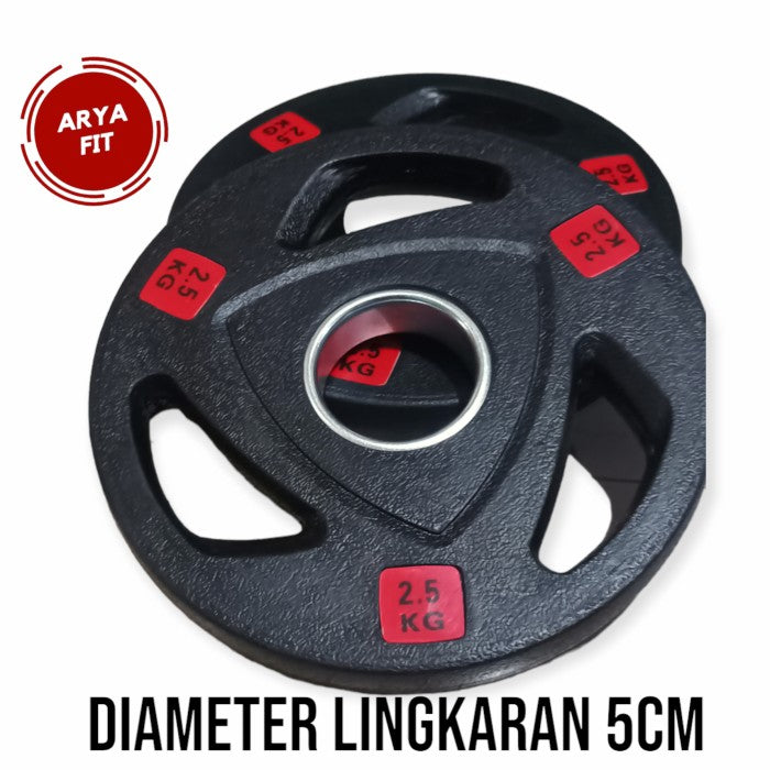 Weight Plate Rubber 2×2,5kg