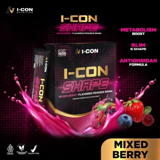 I-CON SHAPE Icon Shape Flavored Powder Drink By I - ICON NUTRITION