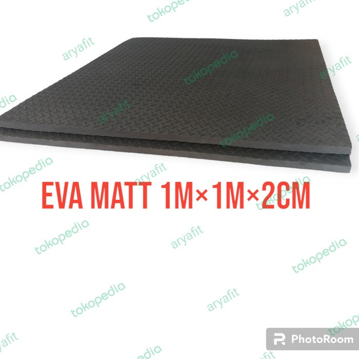 Two Color Interlocking Jigsaw Mat 1m×1m×2cm | Evamat