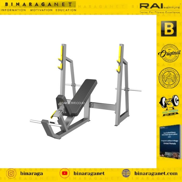 DHZ FITNESS OLYMPIC INCLINE BENCH