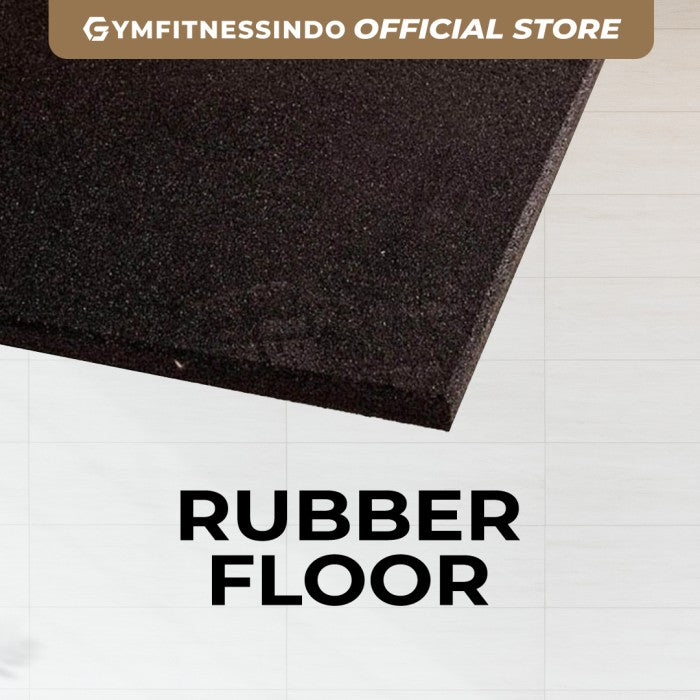 Commercial Rubber Flooring untuk GYM - 25mm