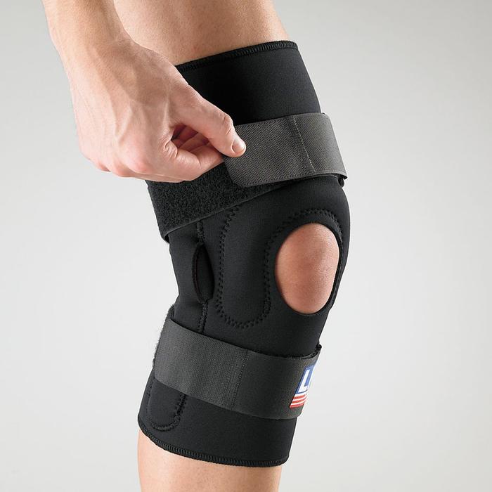 LP SUPPORT KNEE W/VERTICAL BTRS LP-720 - BLACK, S