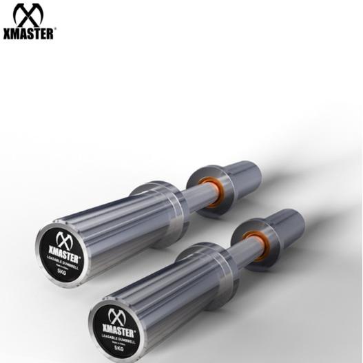 XMASTER Loadable Dumbbell Mini Barbell Fitness Gym Max Load 120KG CrossFit ROGUE ELEIKO - 5kg 1pcs