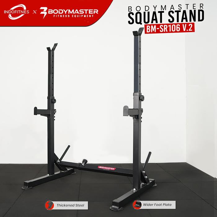 BODYMASTER Squat Stand BM-106 Tiang Rak Barbel Bench Press Power Rack