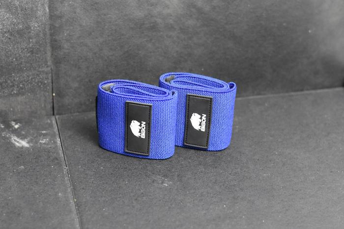 Bison Wrist Band Support Weight Lifting - Hitam
