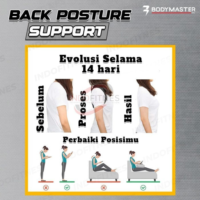 BODYMASTER Back Posture BM-E201 Shoulder Support Punggung Bungkuk