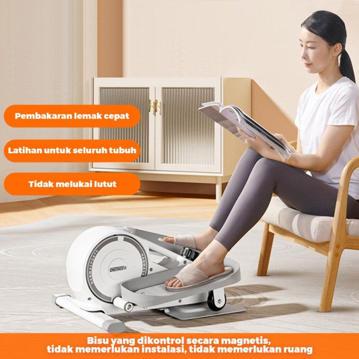 OneTwoFit Mini Exercise Bike Sepeda Statis Terapi Portable Mini Bike