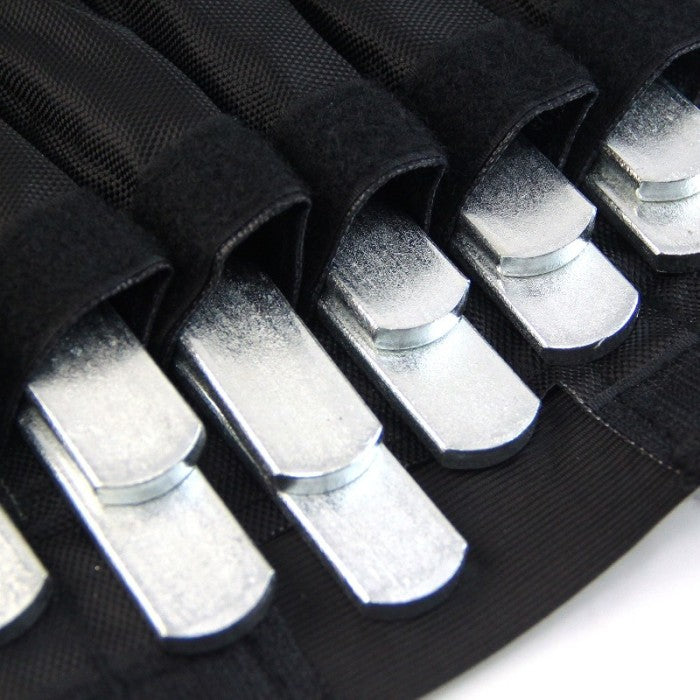 Promo Murah Alat Gym Adjustable Vest 10Kg F353 Membentuk postur tubuh - Hitam