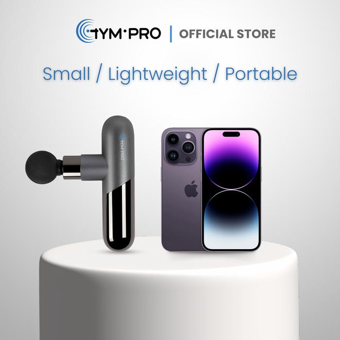 GYMPRO FIT 1 Muscle Massage Gun Portable Fascial Gun Alat Pijat Getar Elektrik Relaksasi Otot Fusia