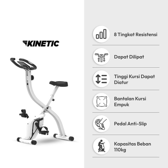 KINETIC SEPEDA STATIS NS-665S - PUTIH
