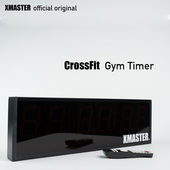 XMASTER Gym Timer Multifunctional CrossFit box wall fixed large timer home garage gym workout ROGUE - Timer only 65*20*5cm