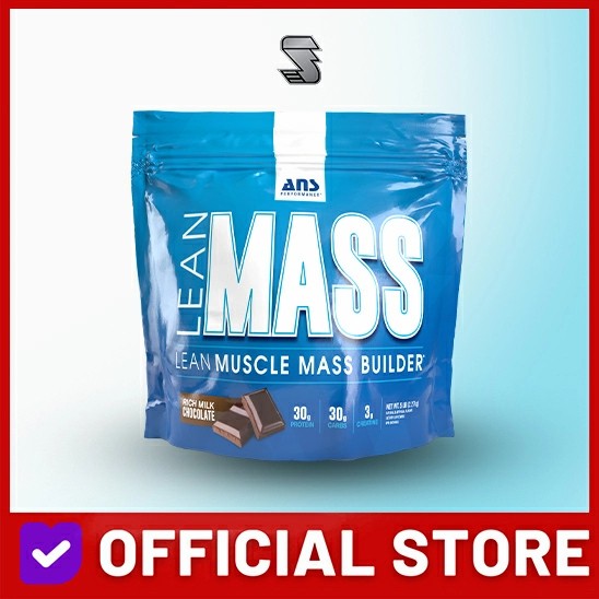 ANS Lean Mass 5 Lb 30 Gram Protein 30 Gram Carbo