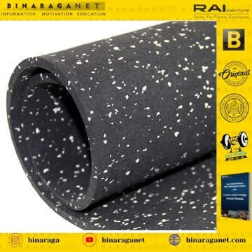 RUBBER FLOORING 6MM 1 ROLL (10METER)