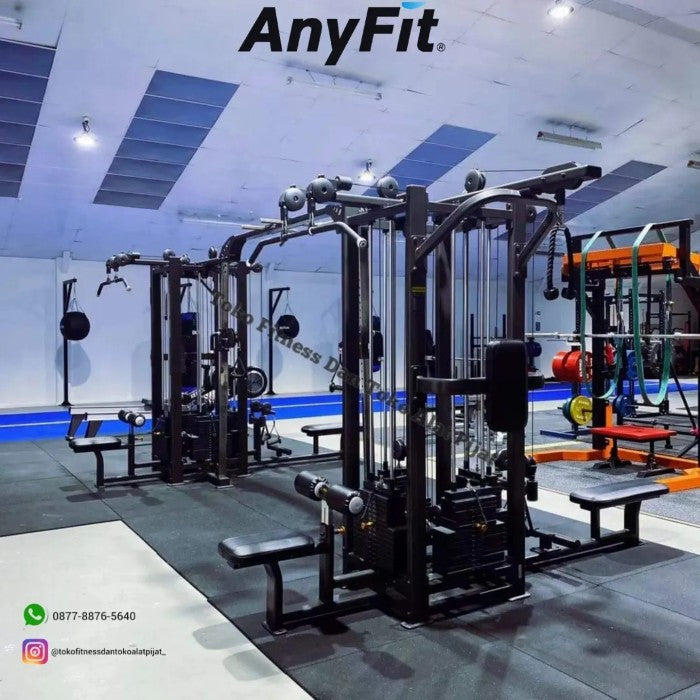 AnyFit Multi Station Gym 8 Stack / Comercial Premium Junggle System - pembayaran ke 2