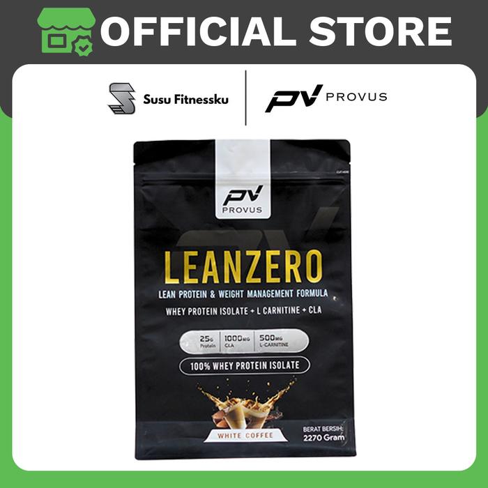 Provus Lean Zero (Whey Protein Isolate + Fat Burner) 5 Lb - White Coffe, HANDUK