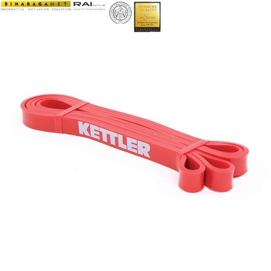 KETTLER Powerband Resistance Band Medium Resistance -Red 114-010